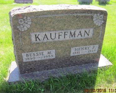 KAUFFMAN, HENRY J - Dallas County, Iowa | HENRY J KAUFFMAN 