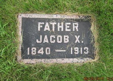 KAUFFMAN, JACOB X - Dallas County, Iowa | JACOB X KAUFFMAN 