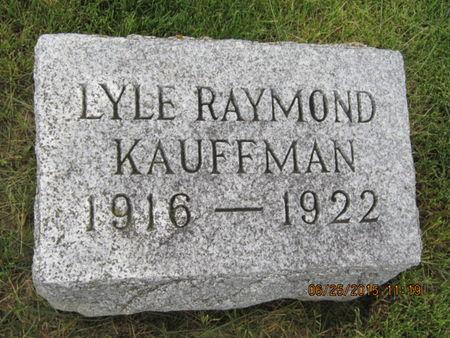 KAUFFMAN, LYLE RAYMOND - Dallas County, Iowa | LYLE RAYMOND KAUFFMAN 