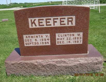KEEFER, CLINTON W - Dallas County, Iowa | CLINTON W KEEFER 
