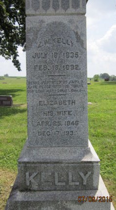 KELLY, ELIZABETH - Dallas County, Iowa | ELIZABETH KELLY 