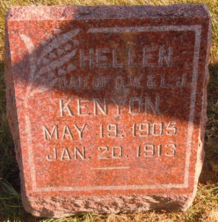 KENYON, HELLEN - Dallas County, Iowa | HELLEN KENYON 