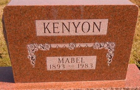 KENYON, MABEL - Dallas County, Iowa | MABEL KENYON 