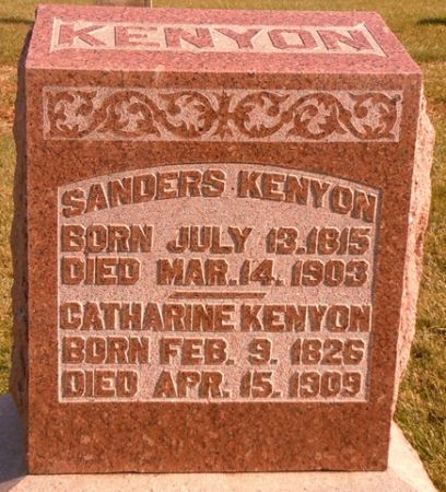 KENYON, CATHARINE - Dallas County, Iowa | CATHARINE KENYON 