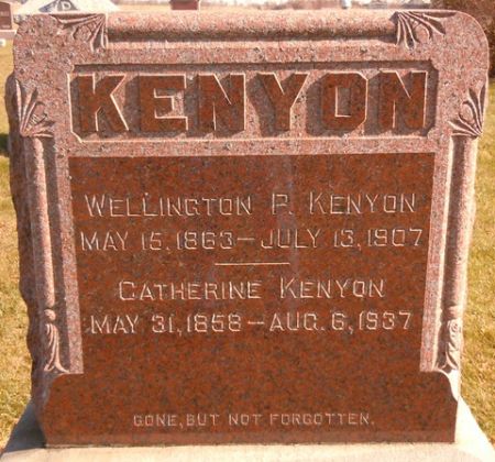 KENYON, WELLINGTON P. - Dallas County, Iowa | WELLINGTON P. KENYON 