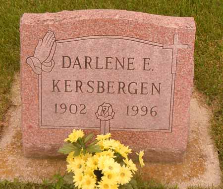 KERSBERGEN, DARLENE E - Dallas County, Iowa | DARLENE E KERSBERGEN 