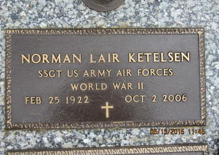 KETELSEN, NORMAN LAIR - Dallas County, Iowa | NORMAN LAIR KETELSEN 