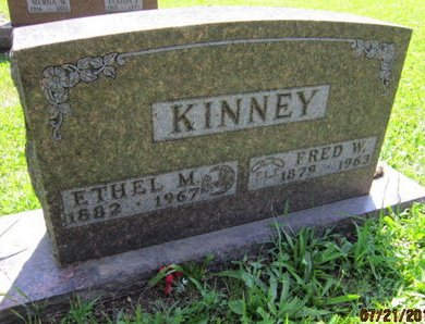 KINNEY, ETHEL M - Dallas County, Iowa | ETHEL M KINNEY 