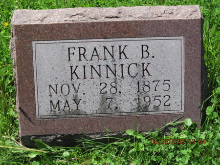 KINNICK, FRANK B - Dallas County, Iowa | FRANK B KINNICK 