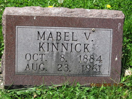KINNICK, MABEL V - Dallas County, Iowa | MABEL V KINNICK 