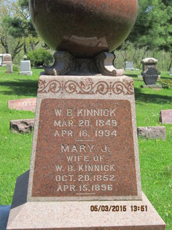KINNICK, W B - Dallas County, Iowa | W B KINNICK 