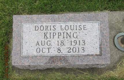 KIPPING, DORIS LOUISE - Dallas County, Iowa | DORIS LOUISE KIPPING 