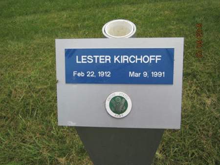 KIRCHOFF, LESTER - Dallas County, Iowa | LESTER KIRCHOFF 
