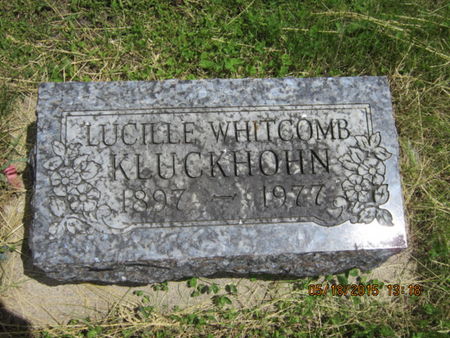 KLUCKHOHN, LUCILLE - Dallas County, Iowa | LUCILLE KLUCKHOHN 