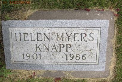 KNAPP, HELEN - Dallas County, Iowa | HELEN KNAPP 