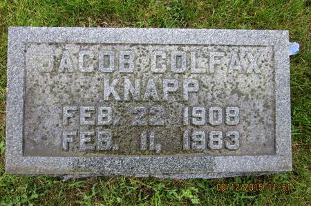 KNAPP, JACOB COLFAX - Dallas County, Iowa | JACOB COLFAX KNAPP 
