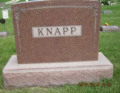 KNAPP, FAMILY STONE - Dallas County, Iowa | FAMILY STONE KNAPP 