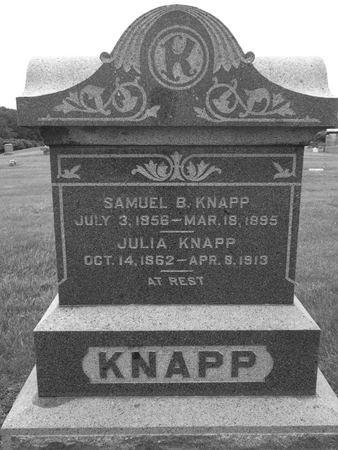 KNAPP, SAMUEL B - Dallas County, Iowa | SAMUEL B KNAPP 