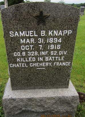 KNAPP, SAMUEL B - Dallas County, Iowa | SAMUEL B KNAPP 