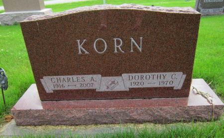 KORN, DOROTHY C - Dallas County, Iowa | DOROTHY C KORN 