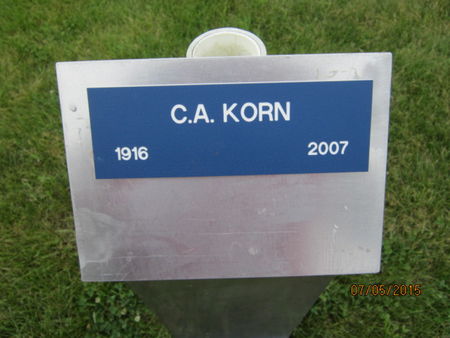KORN, C A - Dallas County, Iowa | C A KORN 