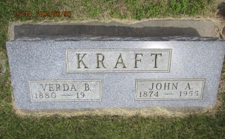 KRAFT, VERDA B - Dallas County, Iowa | VERDA B KRAFT 