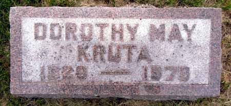 KRUTA, DOROTHY MAY - Dallas County, Iowa | DOROTHY MAY KRUTA 