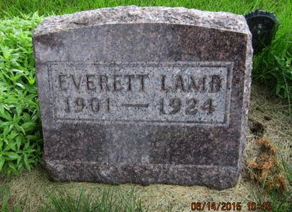 LAMB, EVERETT - Dallas County, Iowa | EVERETT LAMB 