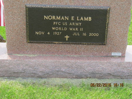 LAMB, NORMAN E - Dallas County, Iowa | NORMAN E LAMB 