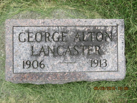 LANCASTER, GEORGE ALTON - Dallas County, Iowa | GEORGE ALTON LANCASTER 