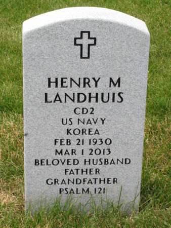 LANDHUIS, HENRY M - Dallas County, Iowa | HENRY M LANDHUIS 