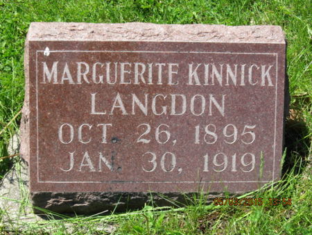 LANGDON, MARQUERITE - Dallas County, Iowa | MARQUERITE LANGDON 