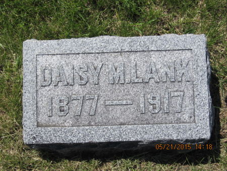 LANK, DAISY M - Dallas County, Iowa | DAISY M LANK 