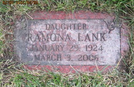 LANK, RAMONA - Dallas County, Iowa | RAMONA LANK 