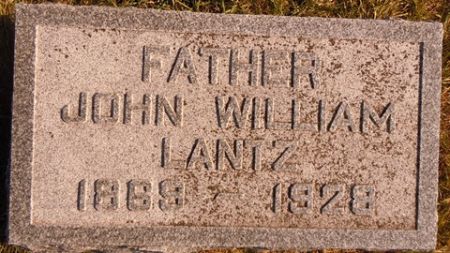 LANTZ, JOHN WILLIAM - Dallas County, Iowa | JOHN WILLIAM LANTZ 