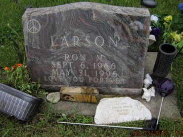 LARSON, RON M - Dallas County, Iowa | RON M LARSON 
