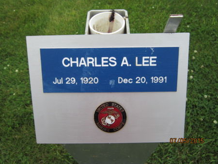 LEE, CHARLES A - Dallas County, Iowa | CHARLES A LEE 