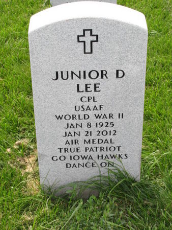 LEE, JUNIOR D - Dallas County, Iowa | JUNIOR D LEE 