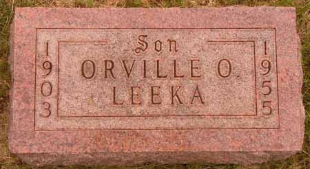 LEEKA, ORVILLE O - Dallas County, Iowa | ORVILLE O LEEKA 