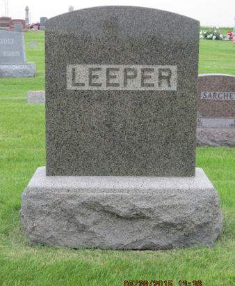 LEEPER, FAMILY STONE - Dallas County, Iowa | FAMILY STONE LEEPER 