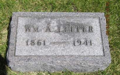 LEEPER, WM A - Dallas County, Iowa | WM A LEEPER 