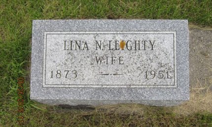 LEIGHTY, LINA N - Dallas County, Iowa | LINA N LEIGHTY 