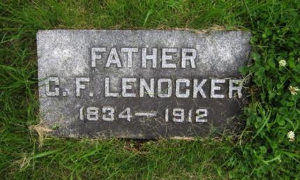 LENOCKER, G F - Dallas County, Iowa | G F LENOCKER 