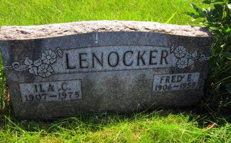 LENOCKER, FRED E - Dallas County, Iowa | FRED E LENOCKER 