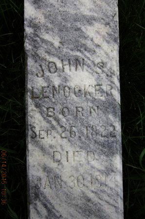 LENOCKER, JOHN S - Dallas County, Iowa | JOHN S LENOCKER 