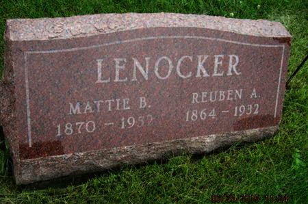 LENOCKER, REUBEN A - Dallas County, Iowa | REUBEN A LENOCKER 