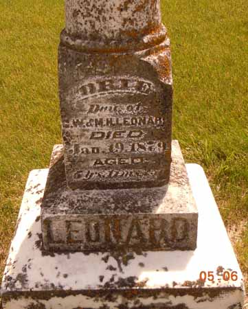 LEONARD, ORIE - Dallas County, Iowa | ORIE LEONARD 