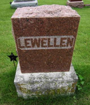 LEWELLEN, FAMILY STONE - Dallas County, Iowa | FAMILY STONE LEWELLEN 