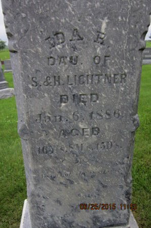LIGHTNER, IDA R - Dallas County, Iowa | IDA R LIGHTNER 