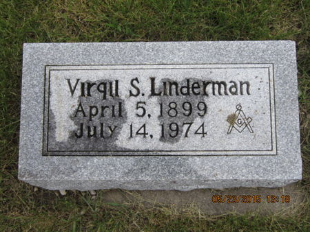 LINDERMAN, VIRGIL S - Dallas County, Iowa | VIRGIL S LINDERMAN 